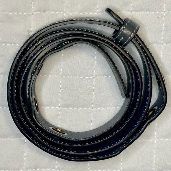 COACH Vintage Legacy Soft Slim Suede Duffle Crossbody 2004 Chambray Blue 1419 - Picture 12 of 15